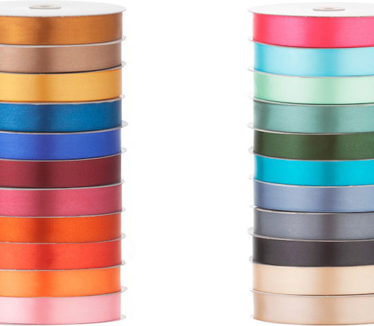 Double-Sided Satin Ribbon 2.5cm 100 meters Code 25