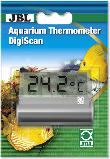 Jbl Aquarium Thermometer Digiscan Digital 6.5x5cm 133.0602 Pet Supplies