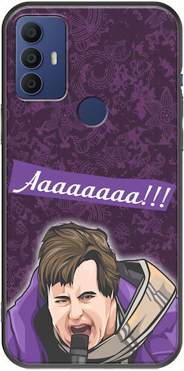 Epic Quotes Mr Mpoutias TCL 305 306 30E 30SE Black TPU Black Silicone