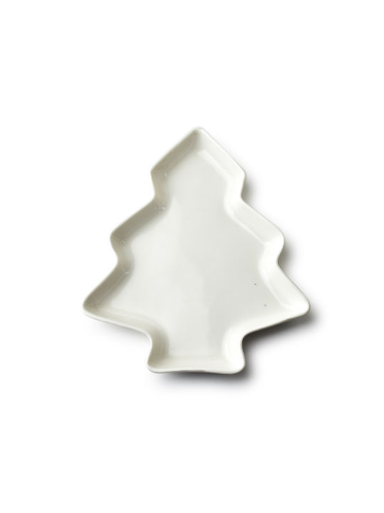 Mondex Ornament de Crăciun Placă Ceramic M20xL17.5cm 1buc