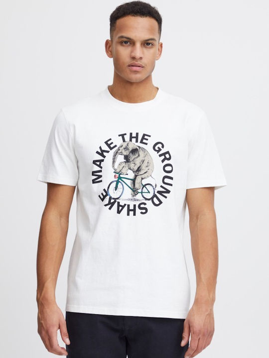 Blend T-shirt White Elephant