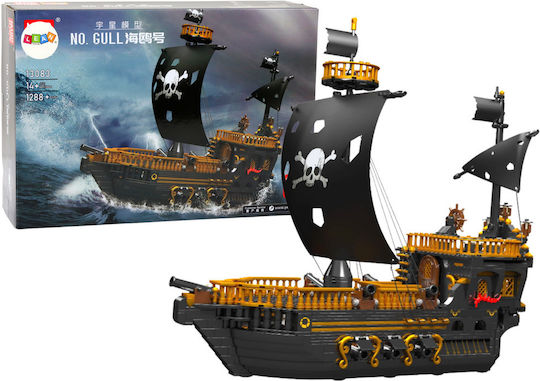 Lean Toys Plastic Construction Toy Ship Ship for Children 14+ years old+ Years