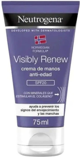Neutrogena Box Anti-age Hand Cream Anti-aging Hand Cream SPF20 75ml