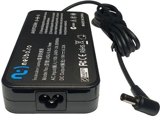 Nelbo Φορτιστής Laptop 120W 19V 6.32A για Asus