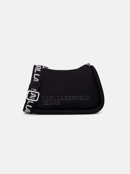 Karl Lagerfeld Damen Tasche Schulter Schwarz