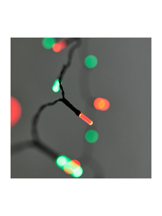 Serie 80 LED 5mm Acryl Erweiterung Solarkollektor Lichtsensor 8 Programme Grünes PVC-Kabel Rote Grüne LED Ana 10cm Stromverlängerung 1m IR44