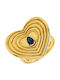 Gregio Ring with Zircon made of Silver Gold Plated