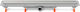 Chudej Stainless Steel Channel Floor with Length 75cm