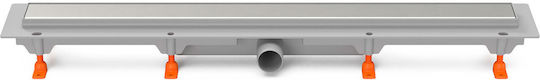 Chudej Stainless Steel Channel Floor with Length 75cm