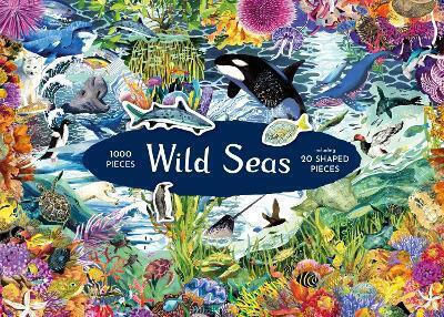 Wild Seas Puzzle: Geschichten von den größten Comebacks der Natur: 1000-Teile-Puzzle mit 20 geformten Teilen Helen Scales Laurence King Publishing 0910