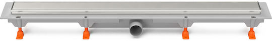 Chudej Stainless Steel Channel Floor with Length 95cm