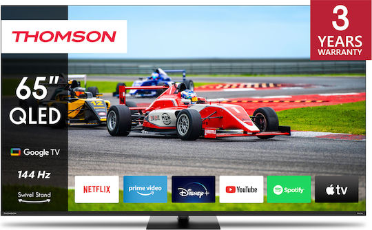 Thomson Smart Τηλεόραση 65" 4K UHD QLED 65QG7C14 HDR (2024)
