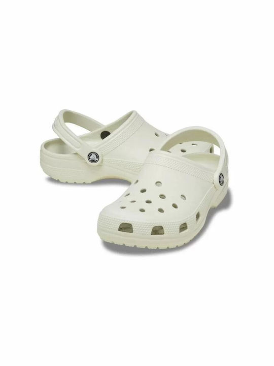 Crocs Classic Ανατομικά Σαμπό Μπεζ