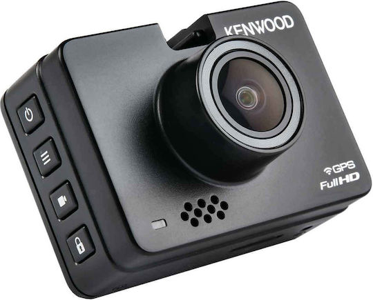 Kenwood DRVA310W Κάμερα DVR Αυτοκινήτου 1080P με Οθόνη 2" Wi-Fi, GPS