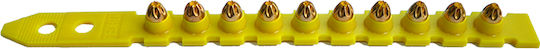 Bormann Pro Bormann Pro Bht8202 Καψούλια Δεσμίδα 6.8x11mm Κίτρινα Μέτρια Δύναμη Bht8202