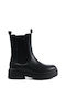 Black Stylish Chelsea Boots with Durable Sole