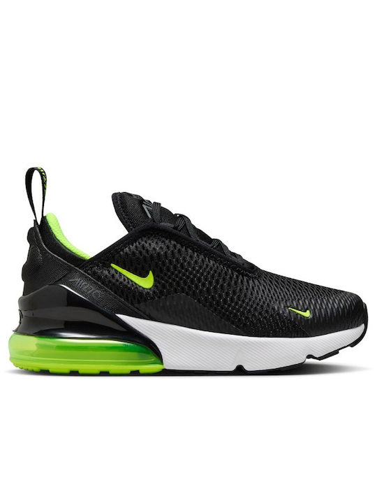 Nike Air Max 270 Παιδικά Sneakers Μαύρα HJ9205-001