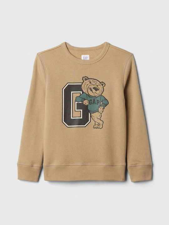 GAP Kids Sweatshirt Beige Graphic