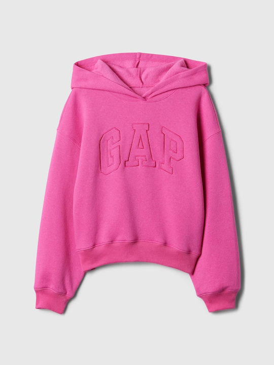 GAP Hanorac pentru copii Happy Pink Logo