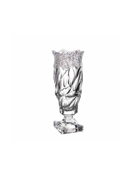 HS Aqua Decorative Vase Transparent 11x34cm