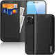 Dux Ducis Hivo Wallet Δερμάτινο Μαύρο (iPhone 16 Pro Max)