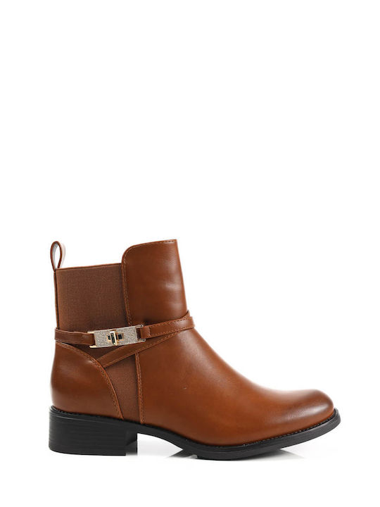 Tan Chic Stiefeletten