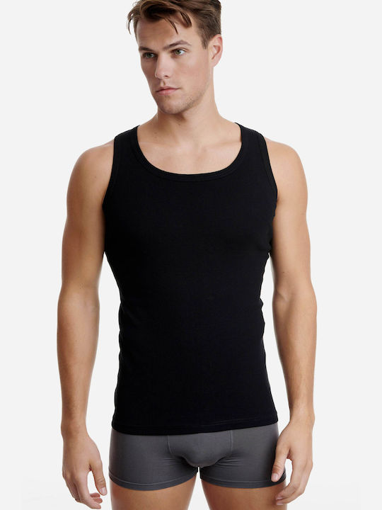 Walk Men's Undershirt Sleeveless Black