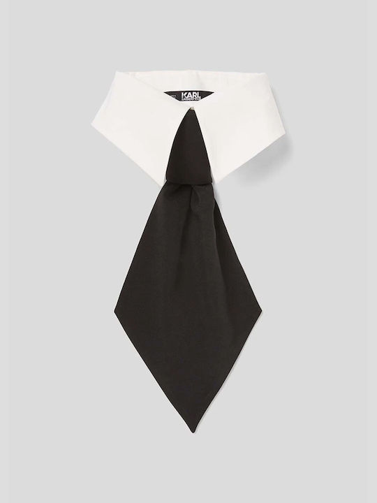 Karl Lagerfeld Men's Tie in Black Color