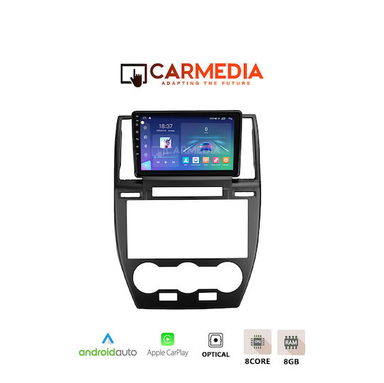 Carmedia Ηχοσύστημα Αυτοκινήτου για Land Rover Freelander 2006-2014 (Bluetooth/USB/AUX/WiFi/GPS/Apple-Carplay/Android-Auto) με Οθόνη Αφής 9.5"