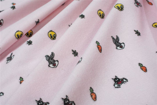 Dimcol Flanell-Kuscheldecke Pink Rosa 80x80cm.