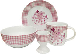 Karvounis Porzellan-Essgeschirr-Set 3-teilig