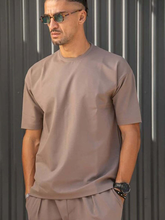 Henry Clothing T-shirt Brown