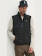 Ärmellos Jacke Puffer Schwarz