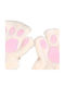 Kinderhandschuhe Fingerlos Weiß