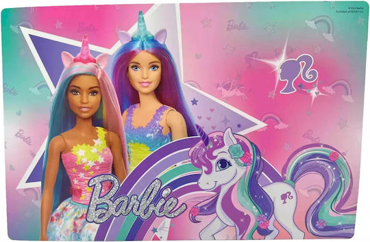 Gim Barbie Girl Platzdeckchen Mehrfarbig 43x28cm 1Stück