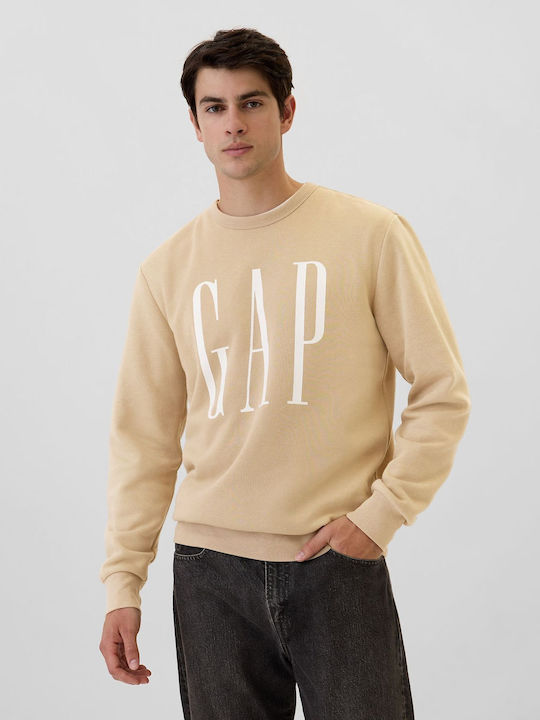 GAP Logo Men's Sweatshirt Khaki