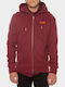 D2 Ovin Red Hooded Cardigan
