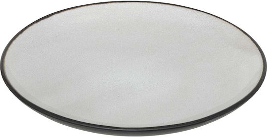 Atmosphera Plate Desert Ceramic Beige with Diameter 21cm
