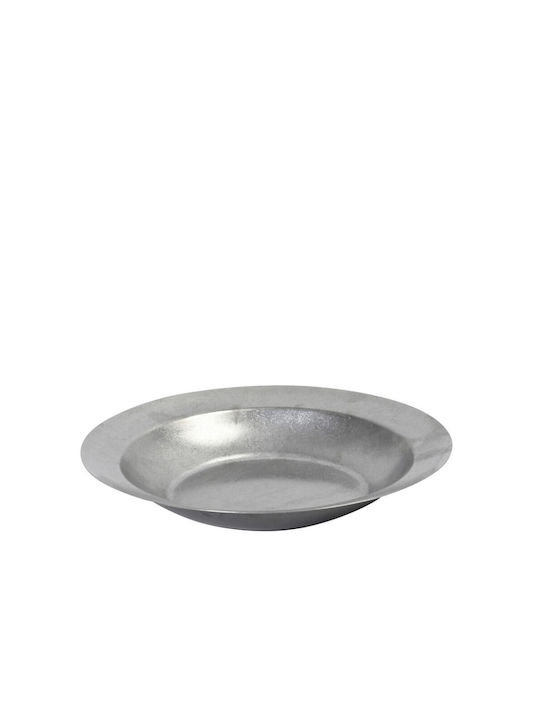 Espiel Snow Πιάτο Βαθύ Γκρι με Διάμετρο 23cm