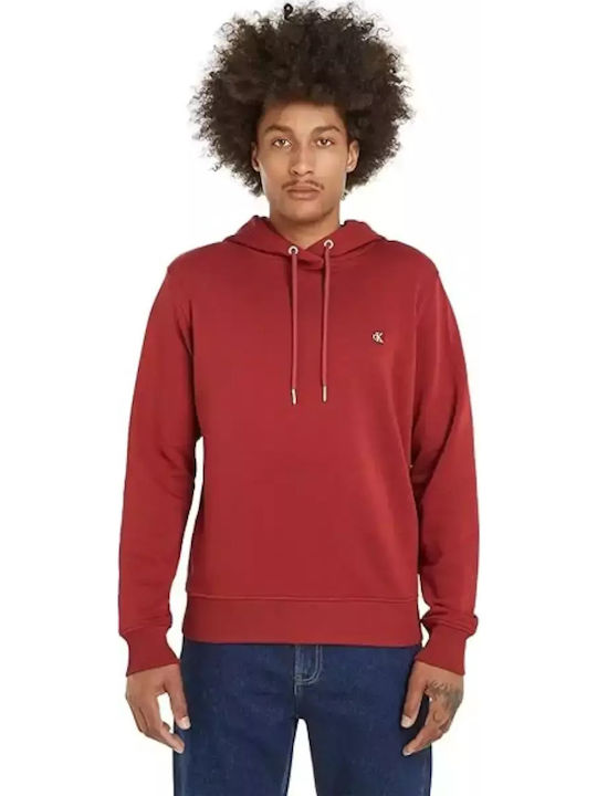 Calvin Klein Sweatshirt mit Kapuze Red