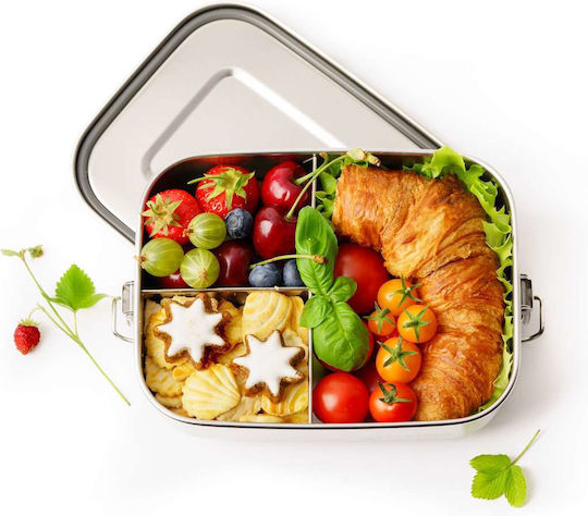 Lekkabox Inox Silver 1L