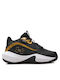 Lockdown 7 Kids Sports Shoes Basketball with Laces Black