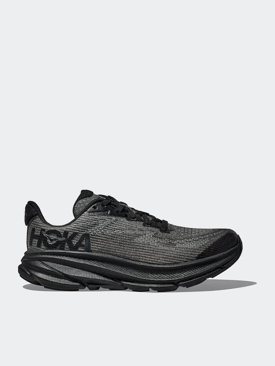 HOKA Clifton 9 Kids Sports Shoes Running with L...