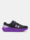 Surge 4 Kids Sports Shoes Running with Hoop & Loop Closure Purple