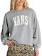 Women's Sweatshirt Jacket Cement Heather