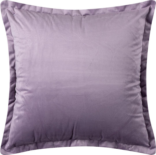 Silk Fashion Dekorativer Kissenbezug A804 Flieder 45x45cm