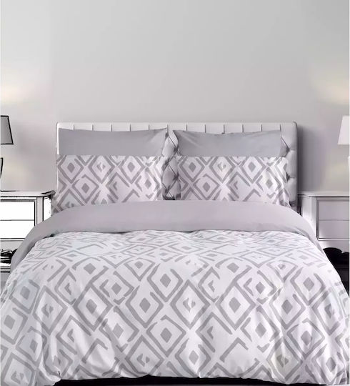 Makis Tselios Home Set Pilotă Single 160x240cm Gri 2buc
