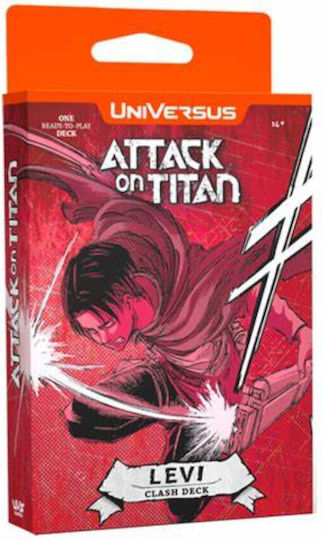 UVS Games Deck Universus Ccg Attack On Titan – Levi Clash