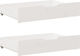 vidaXL Bed Drawer made of Wood White 85x55x16cm...
