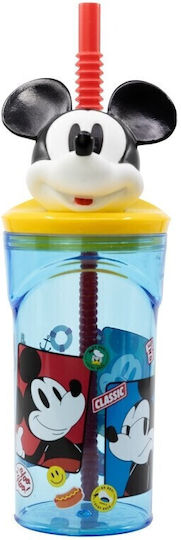 Gim Căniță pentru copii Mickey Mouse Funtastic din Plastic Multicolor 360ml
